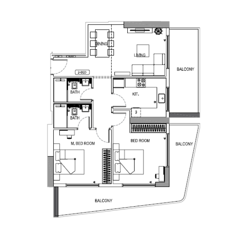 Apartments plan