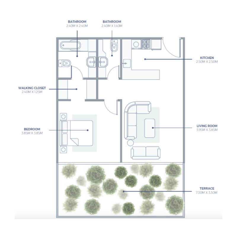 Apartments plan