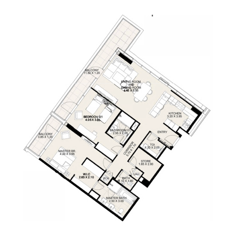 Apartments plan