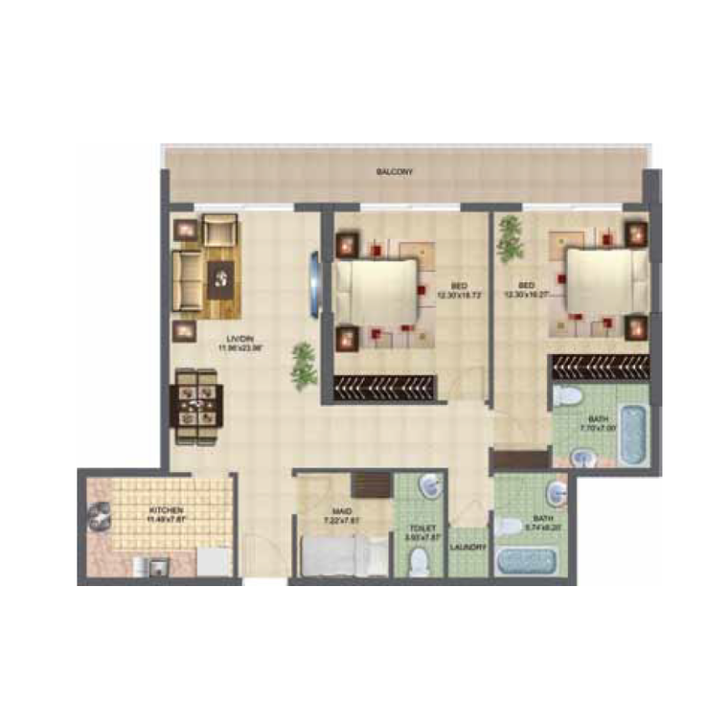 Apartments plan