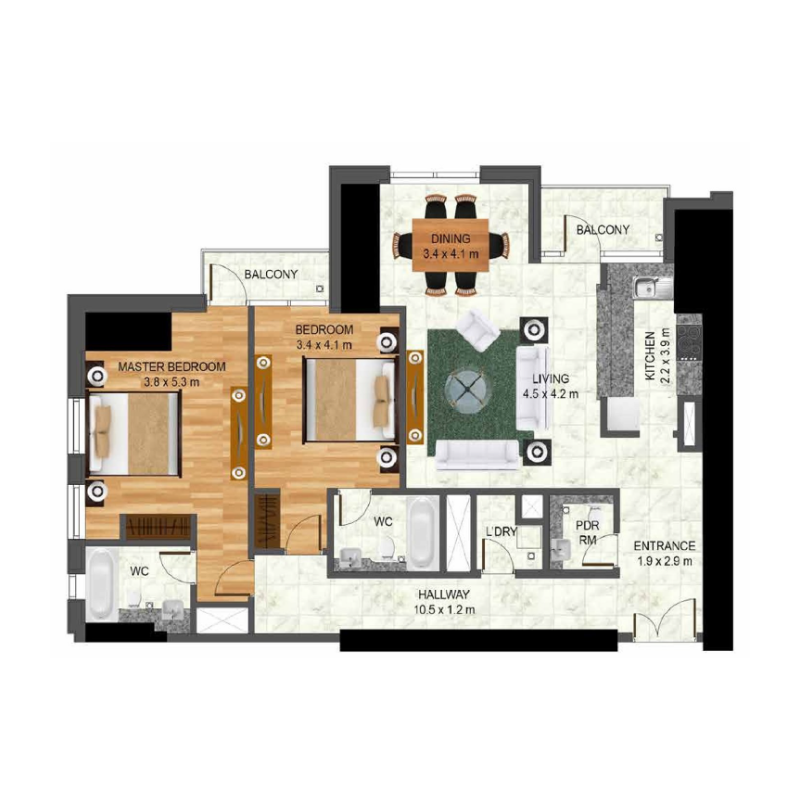 Apartments plan