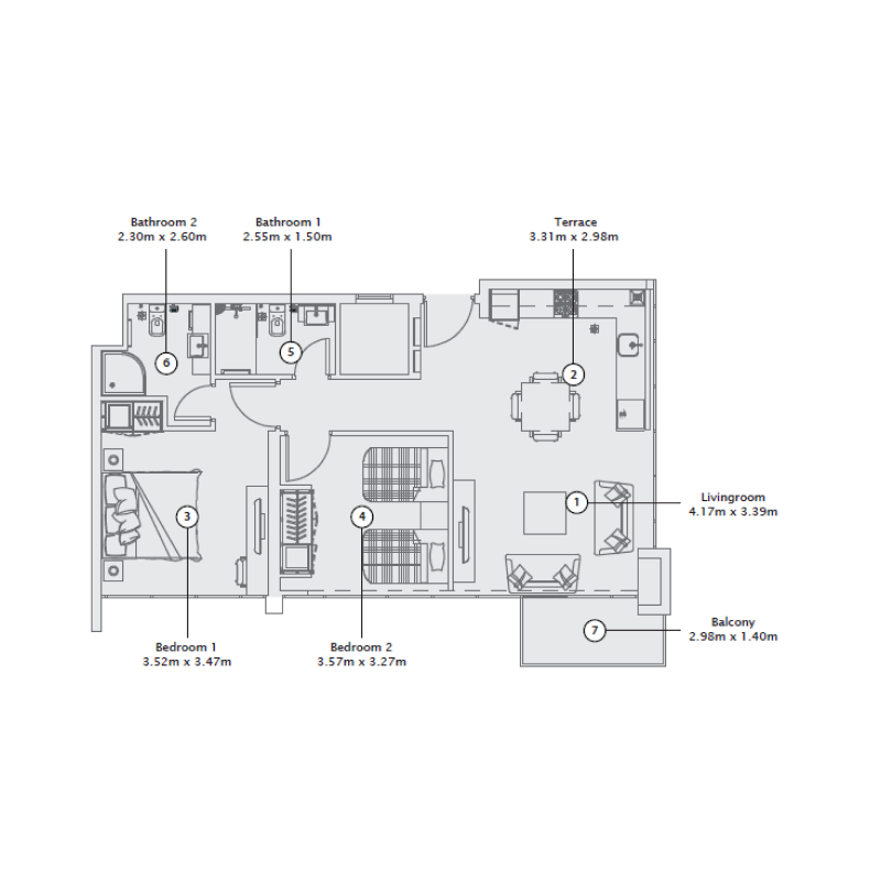 Apartments plan