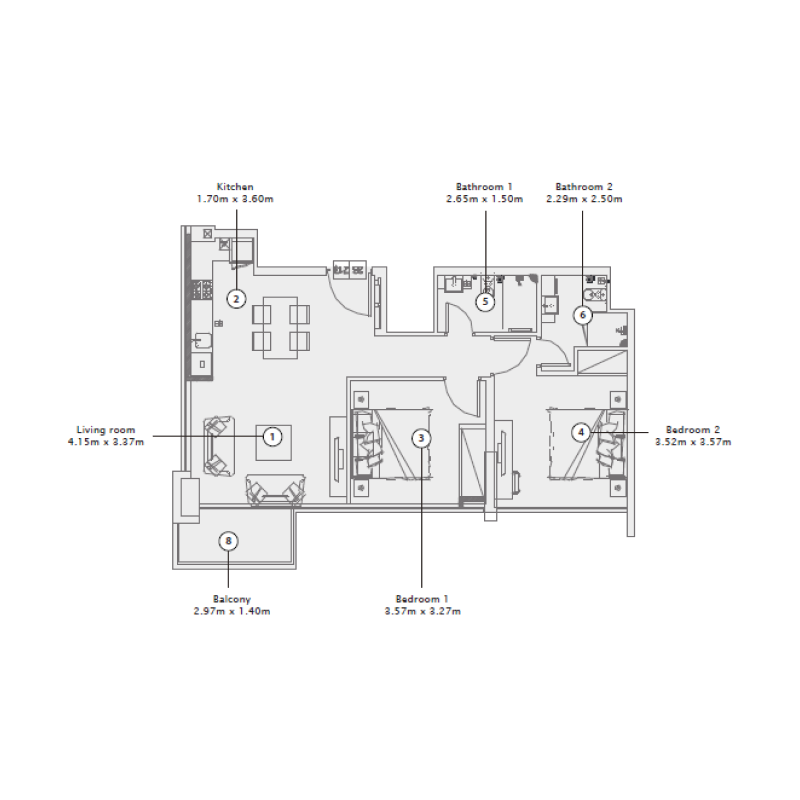 Apartments plan