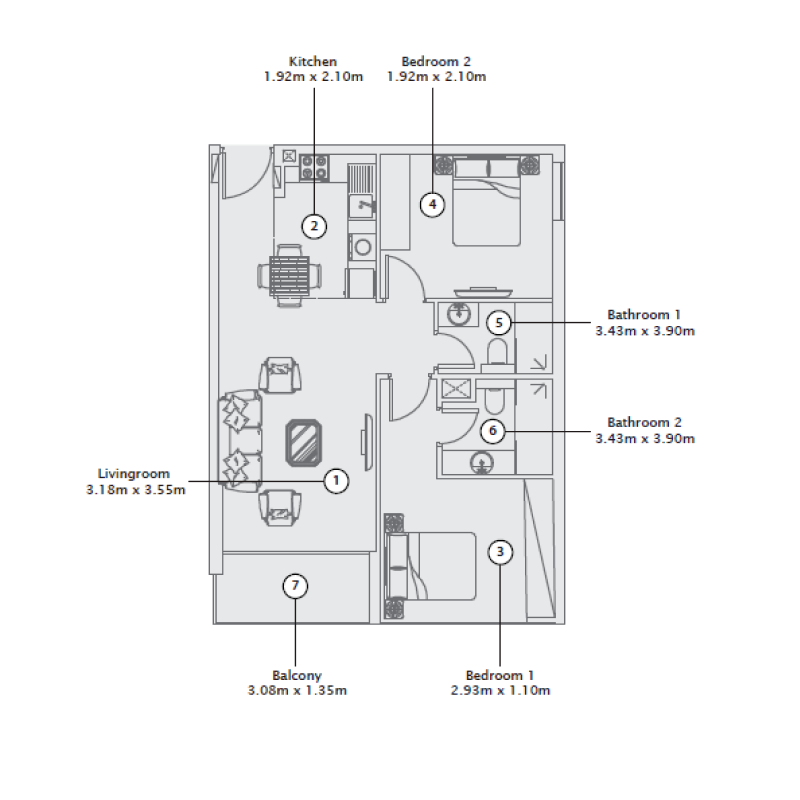Apartments plan