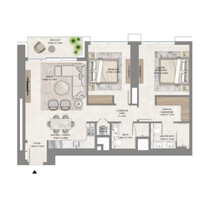 Apartments plan