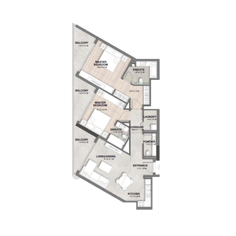 Apartments plan