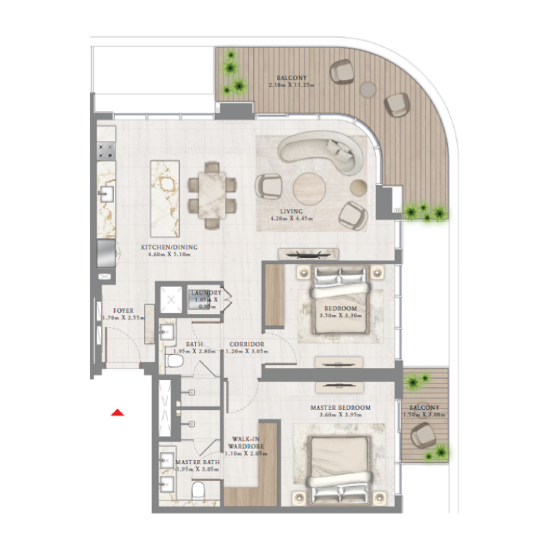 Apartments plan