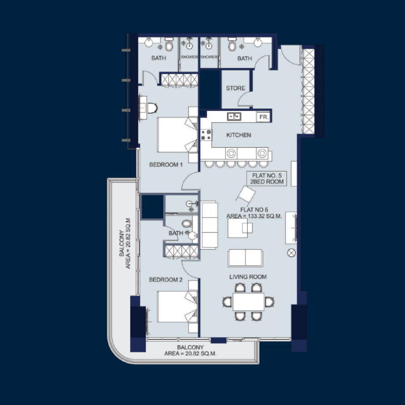 Apartments plan