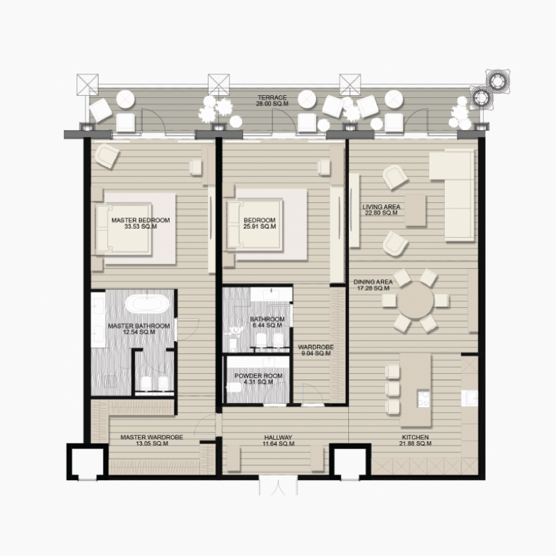 Apartments plan