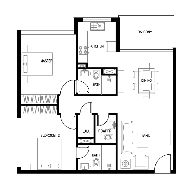 Apartments plan