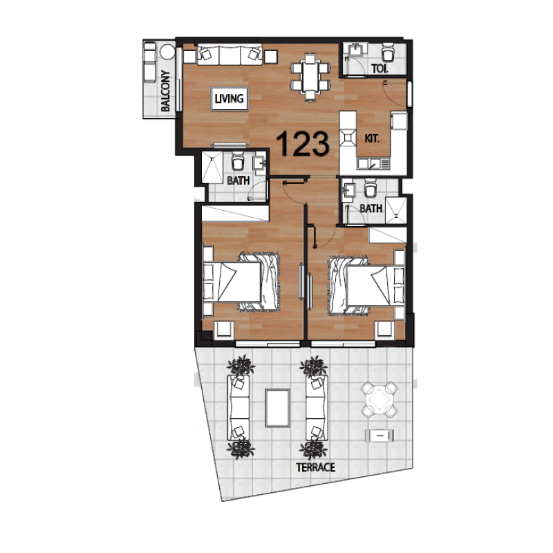 Apartments plan