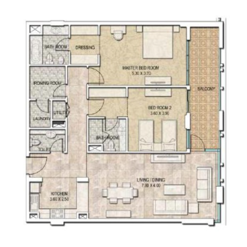 Apartments plan