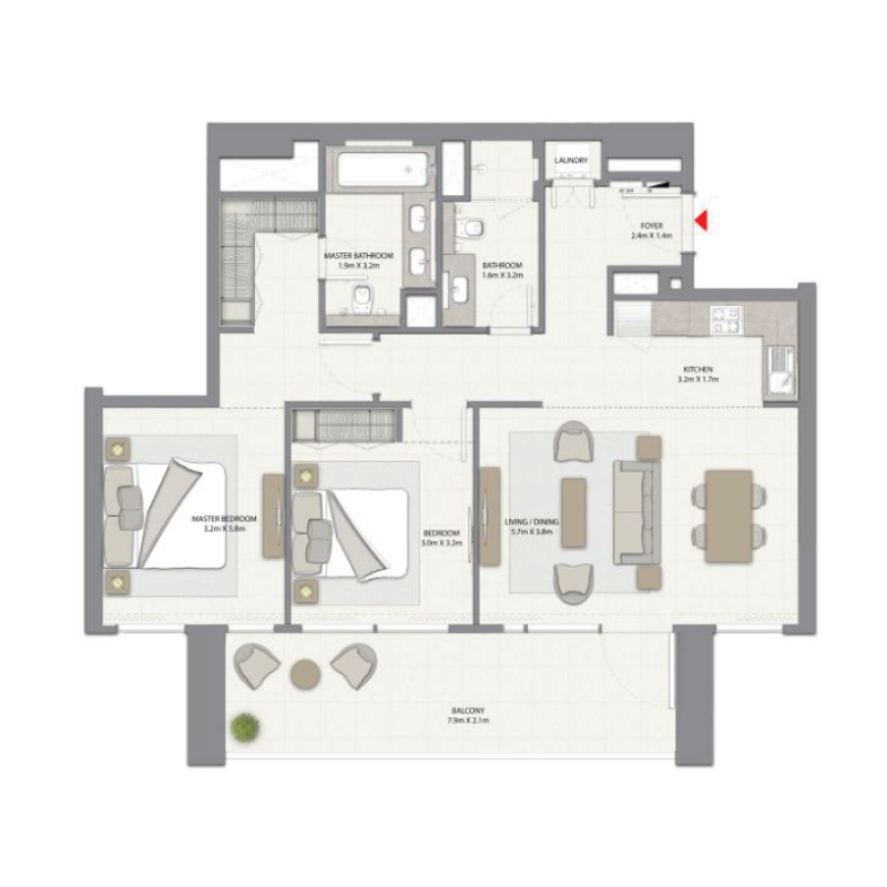 Apartments plan