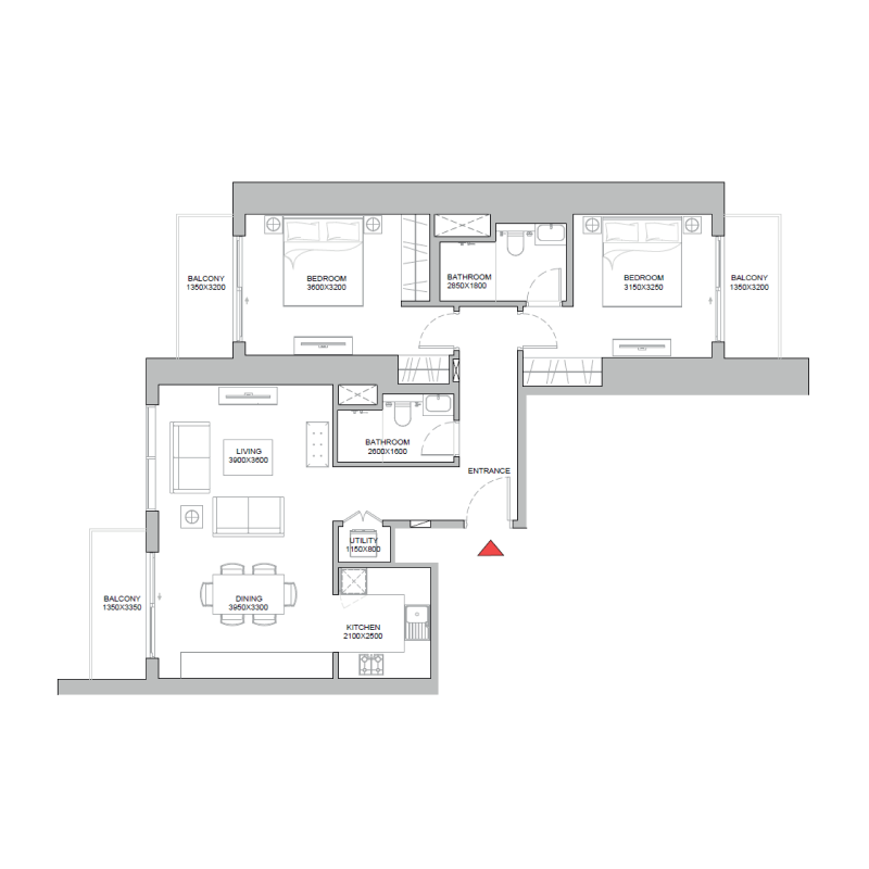 Apartments plan
