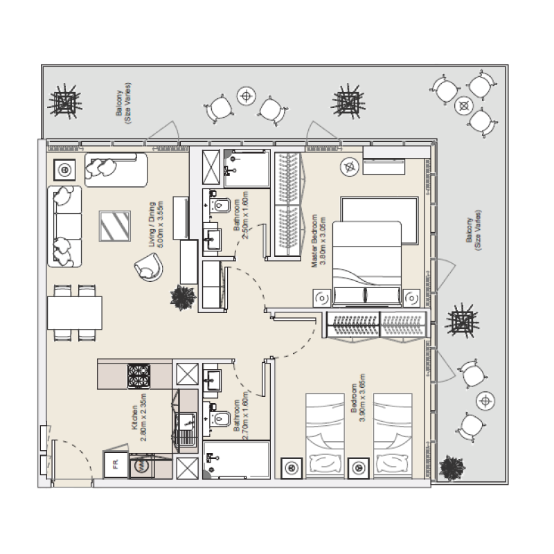 Apartments plan