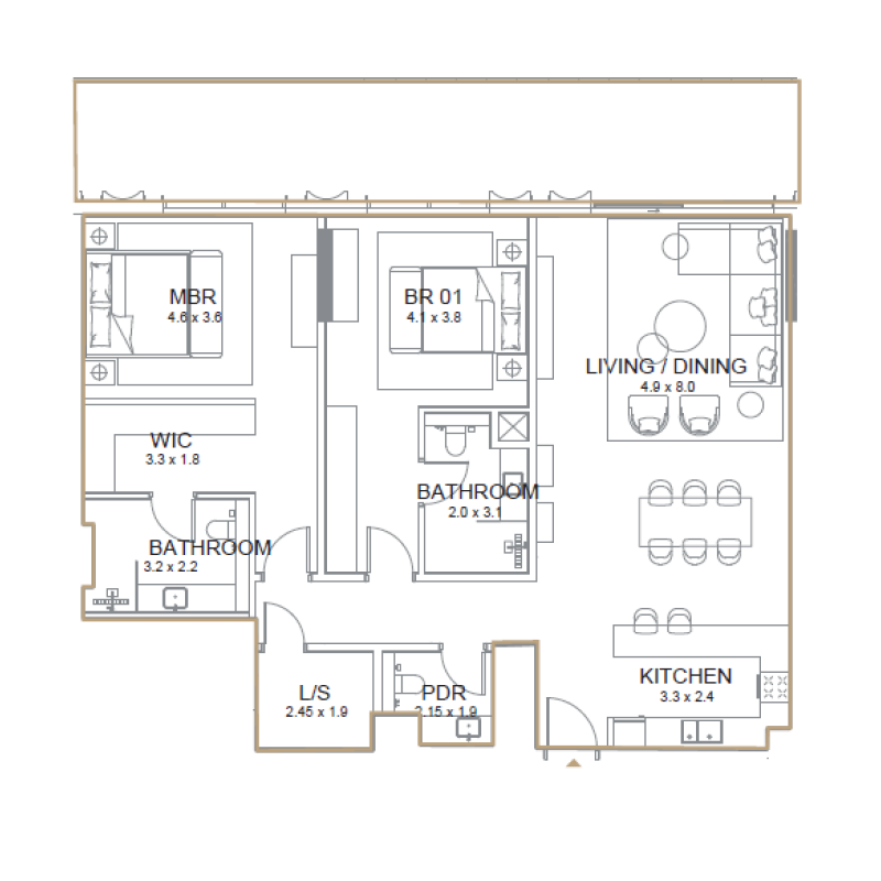 Apartments plan