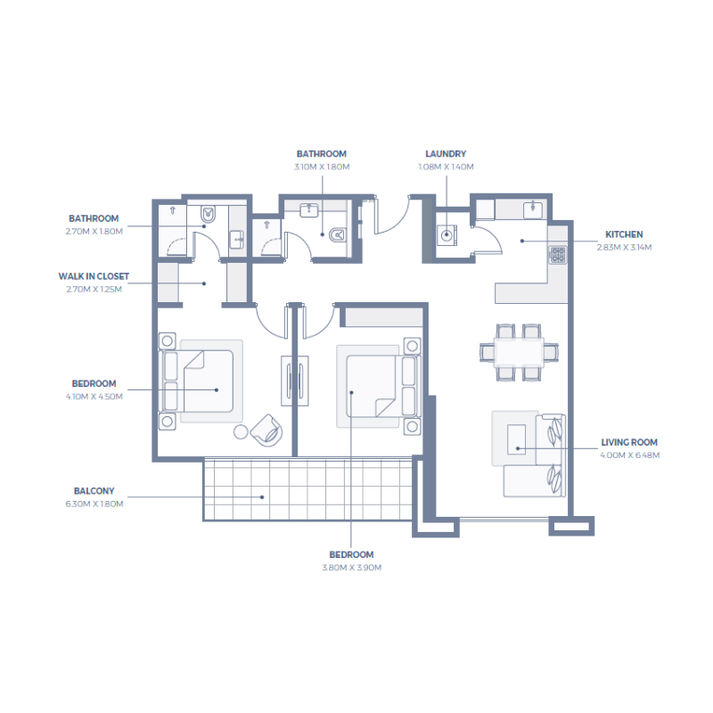 Apartments plan