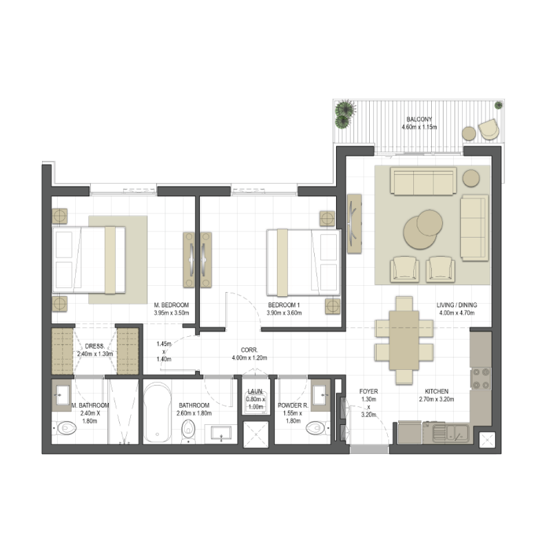 Apartments plan
