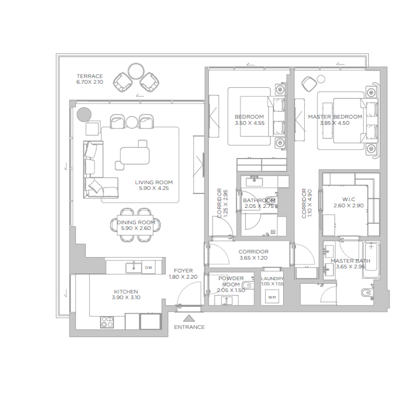 Apartments plan