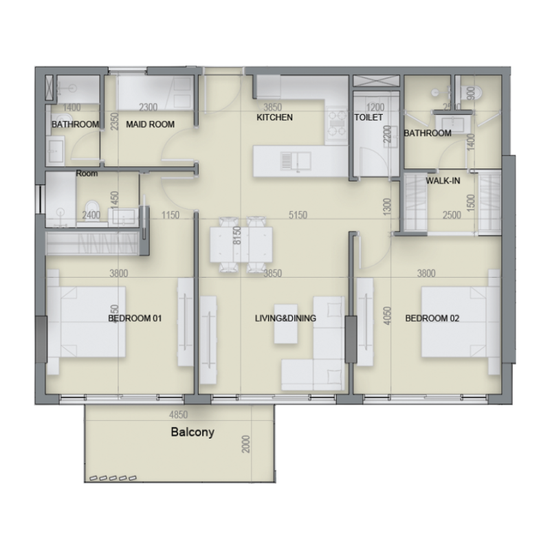 Apartments plan