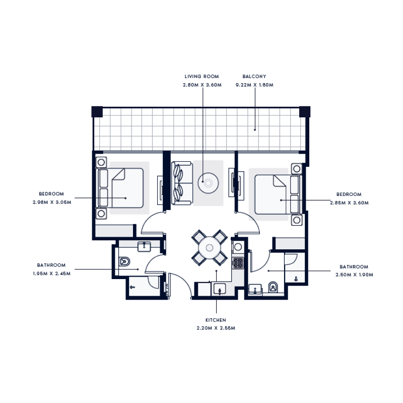 Apartments plan
