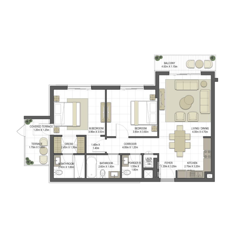 Apartments plan