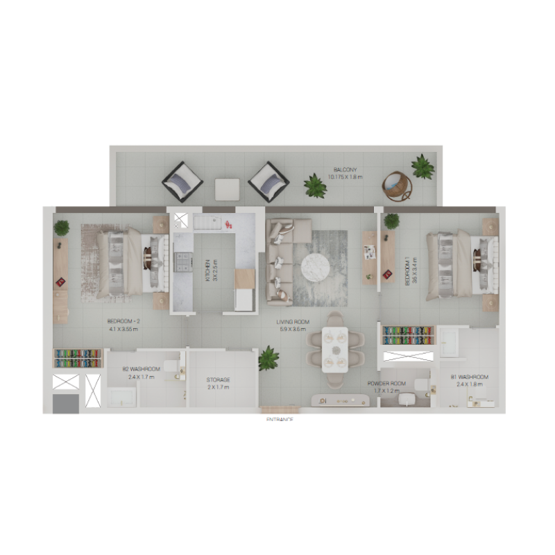 Apartments plan