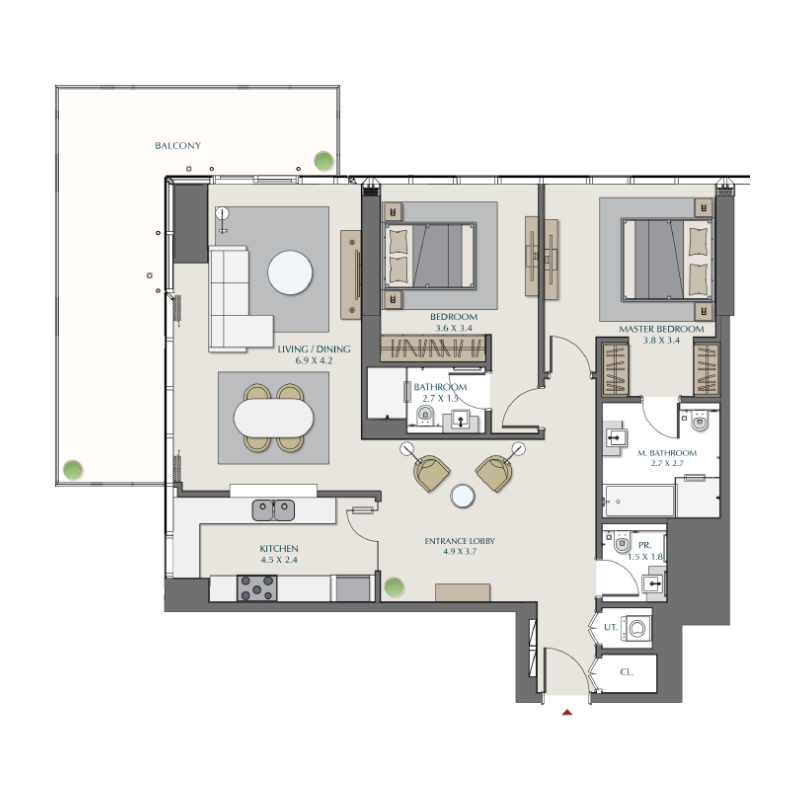 Apartments plan