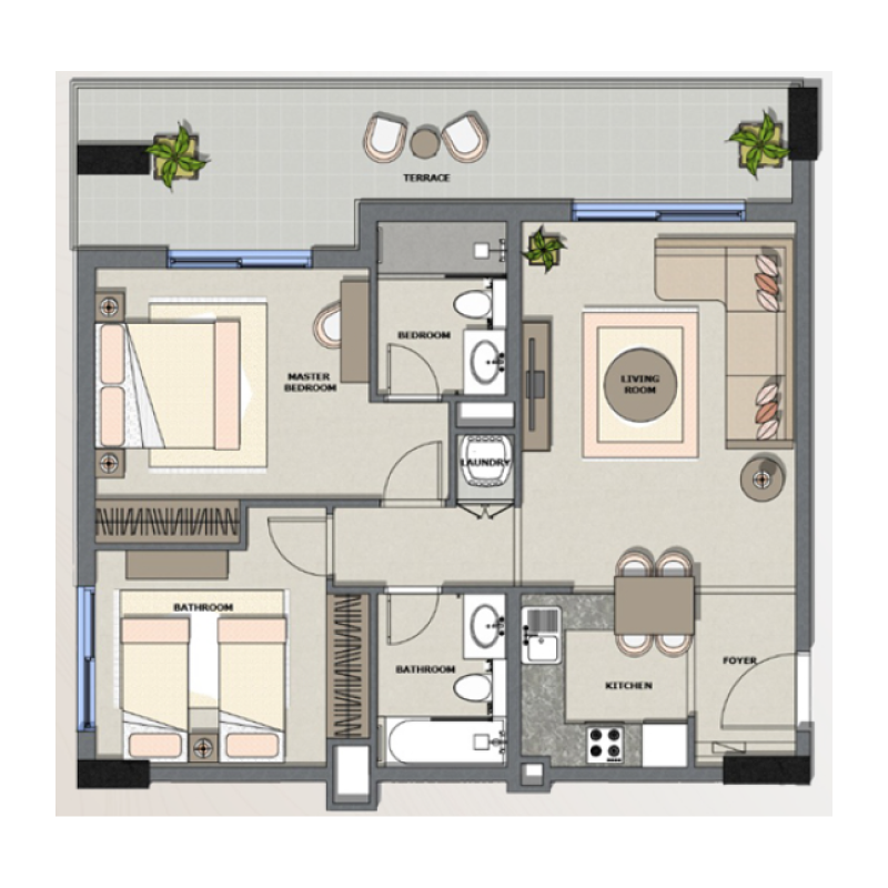 Apartments plan