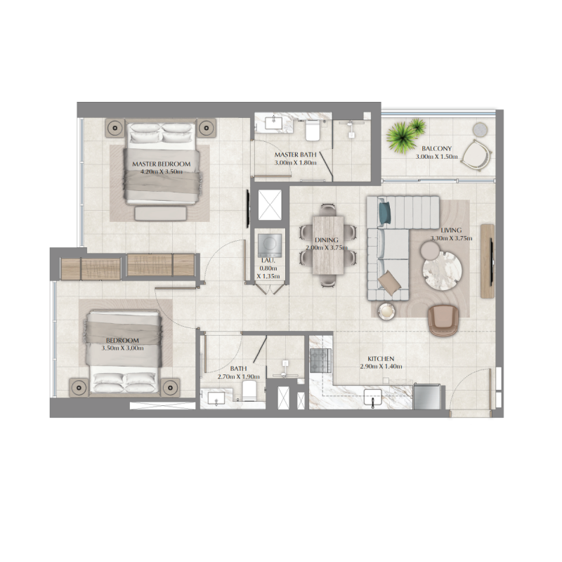 Apartments plan