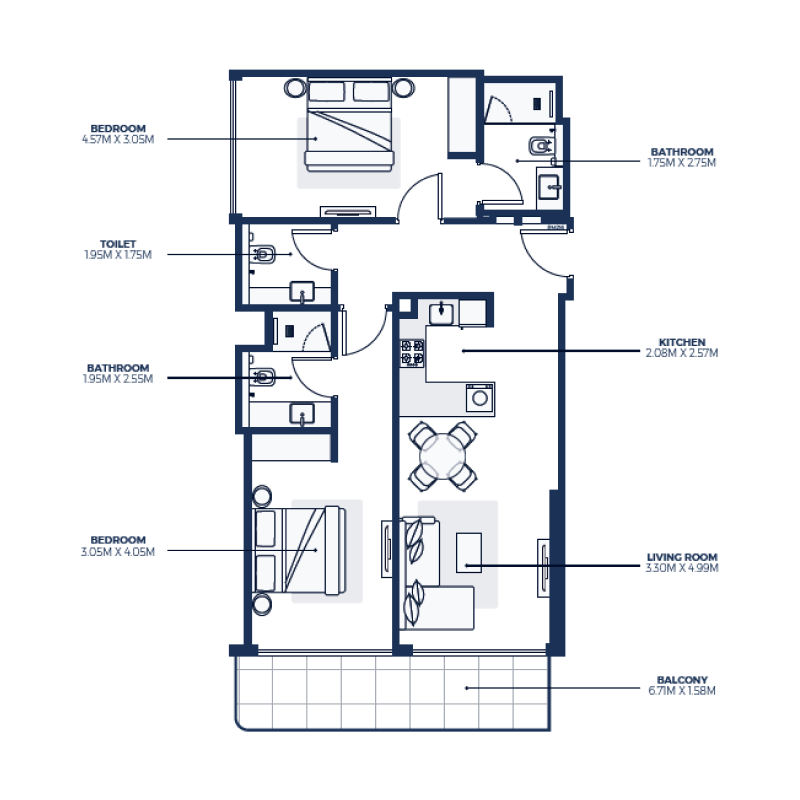 Apartments plan