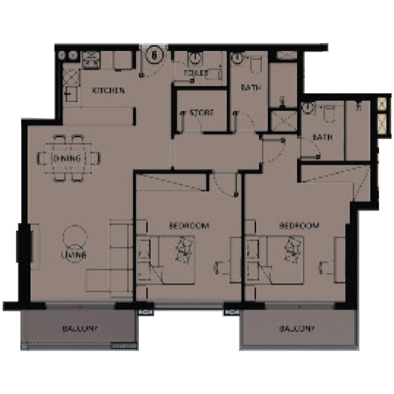 Apartments plan