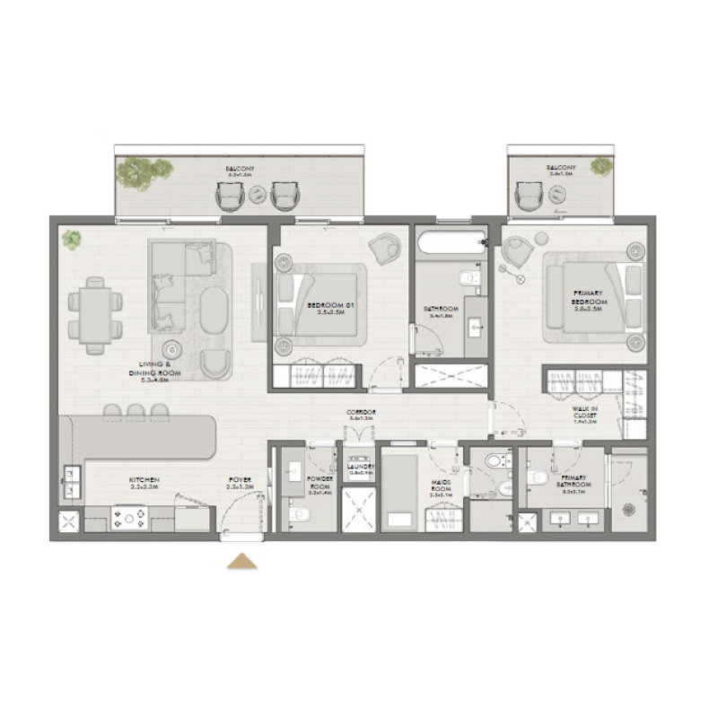 Apartments plan