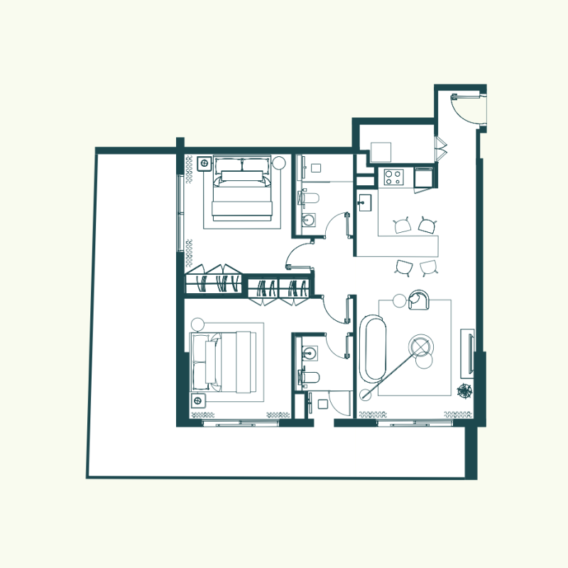 Apartments plan