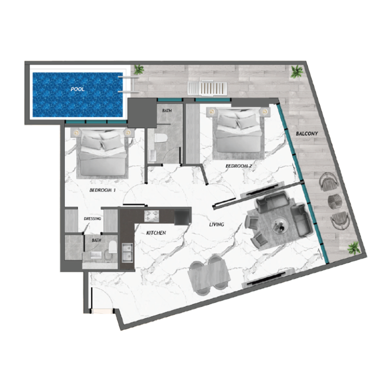 Apartments plan