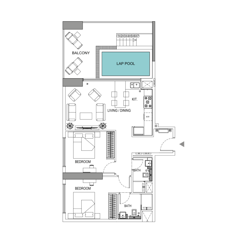 Apartments plan