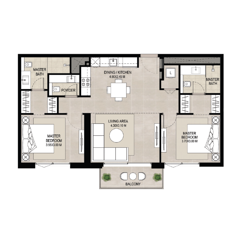 Apartments plan