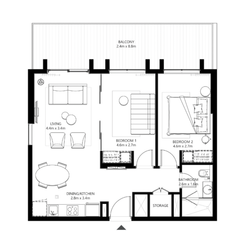 Apartments plan