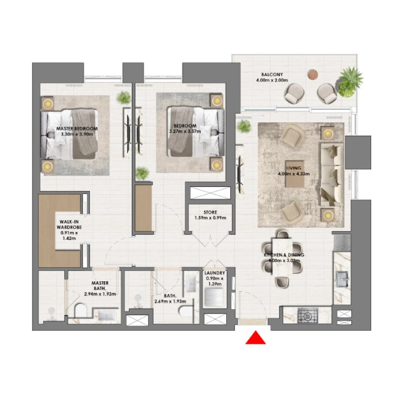 Apartments plan