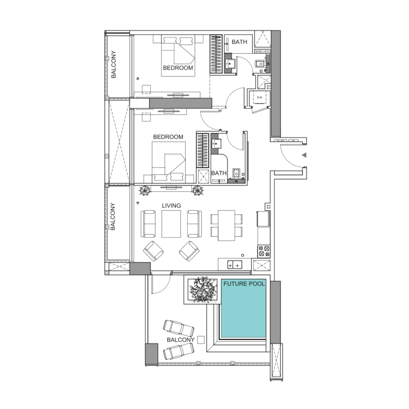 Apartments plan