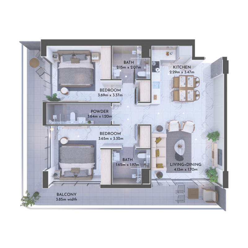 Apartments plan