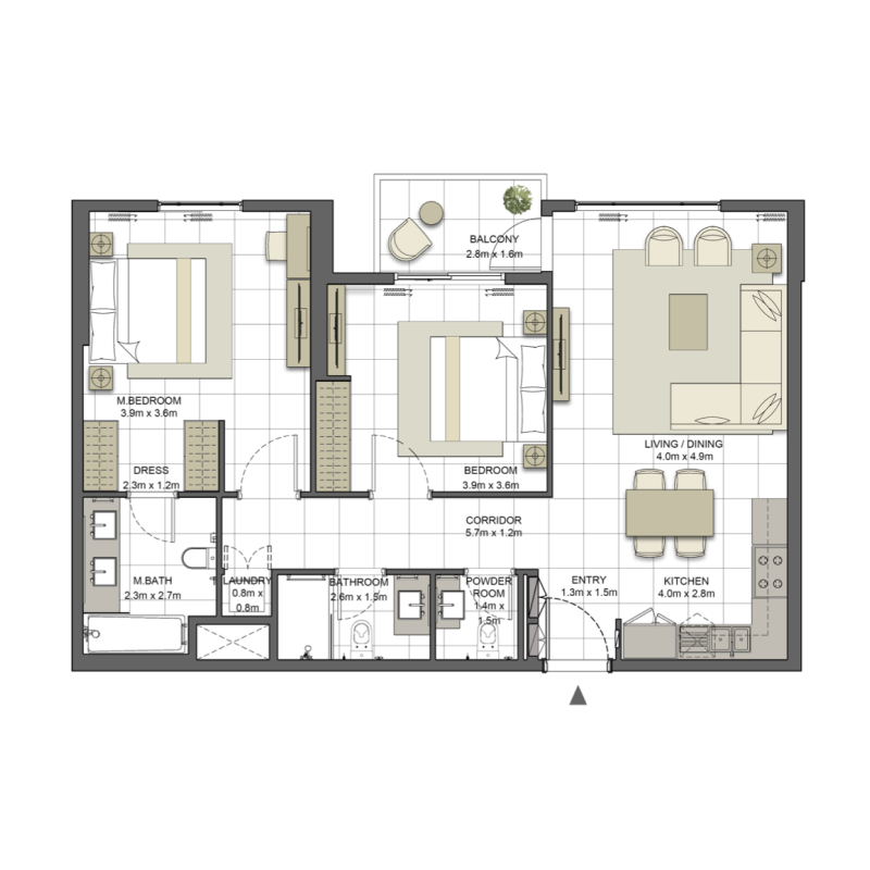 Apartments plan