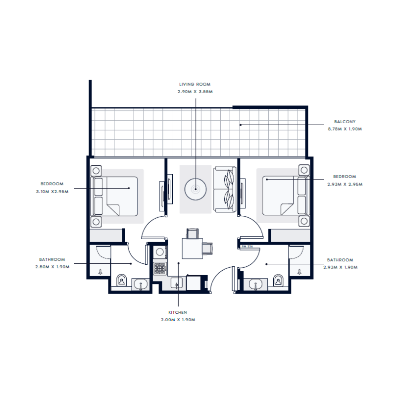 Apartments plan