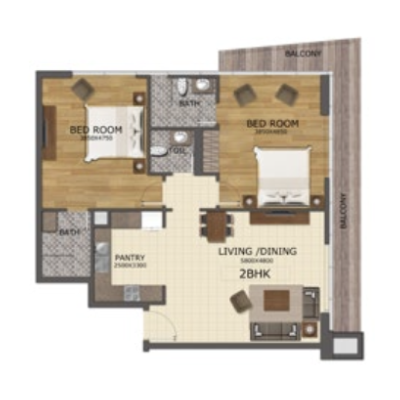 Apartments plan