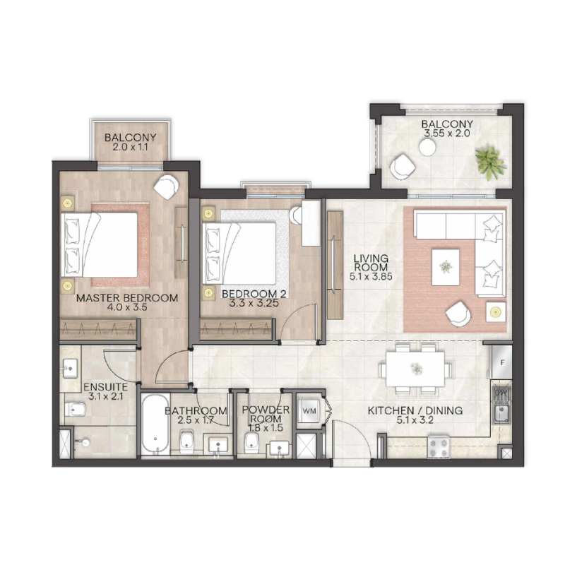 Apartments plan