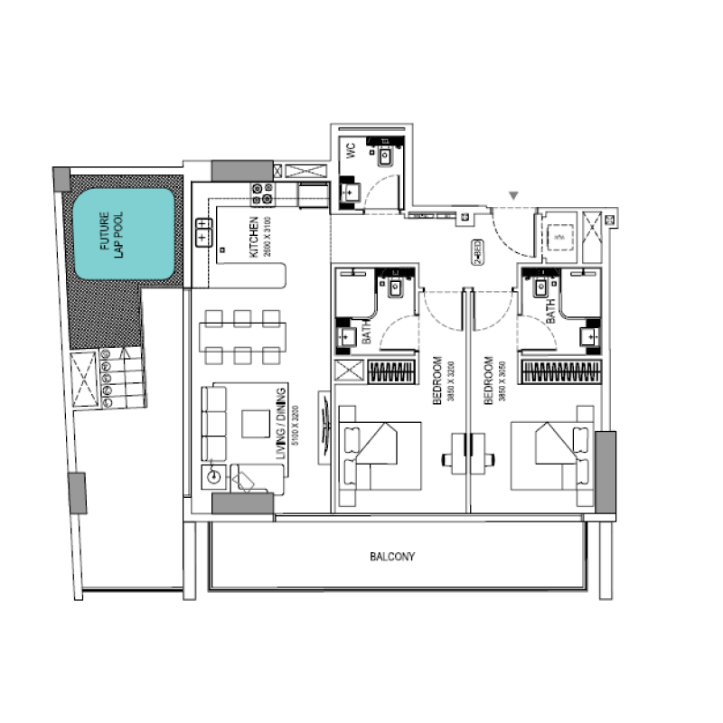 Apartments plan