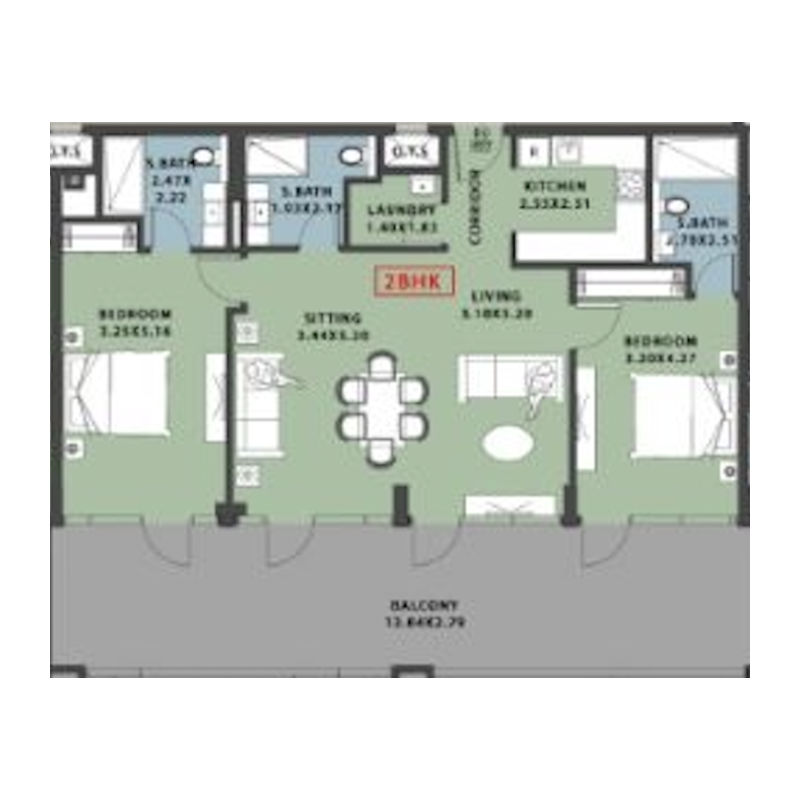 Apartments plan