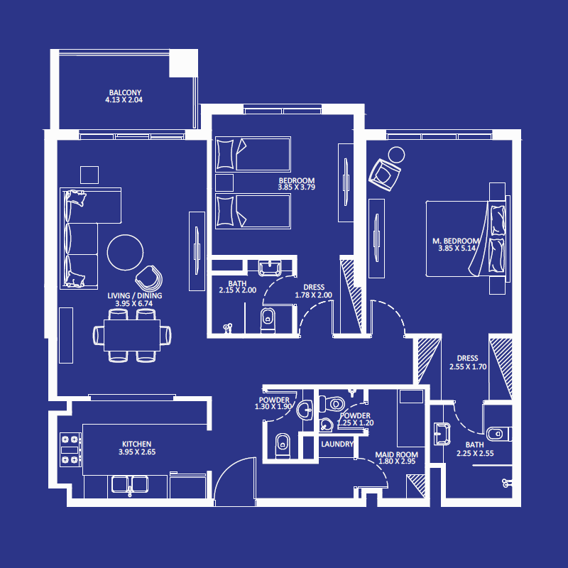 Apartments plan