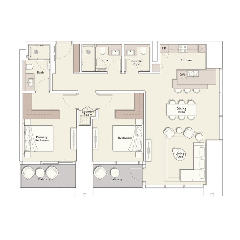 Apartments plan