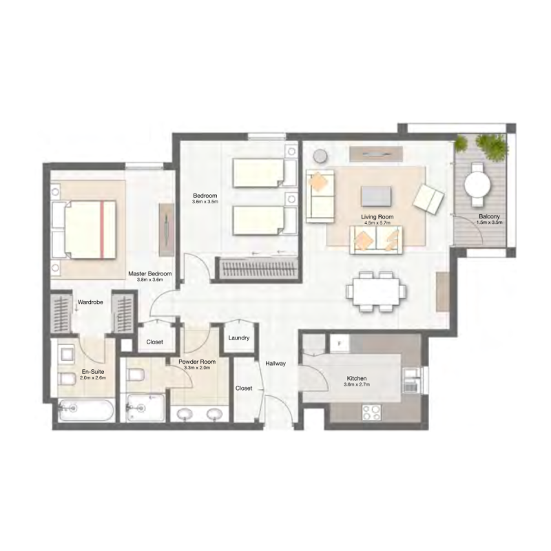 Apartments plan